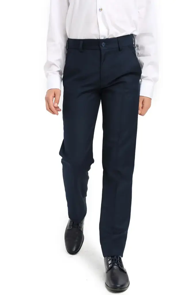 Trousers David (Navy) (122 (Regular Tapered))
