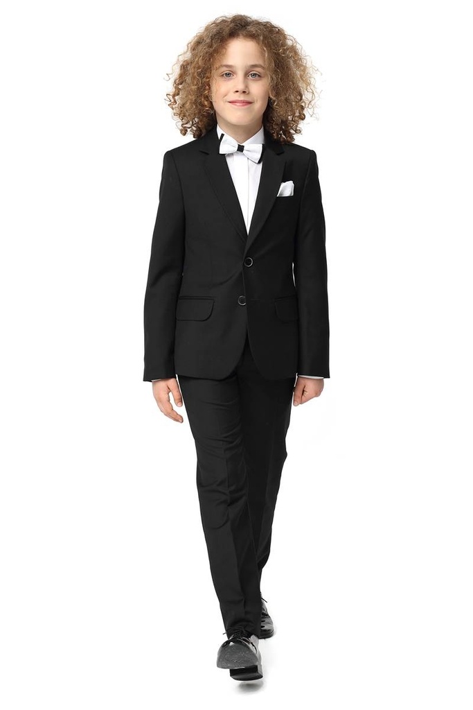 Tim Boys 2pc Suit - Black