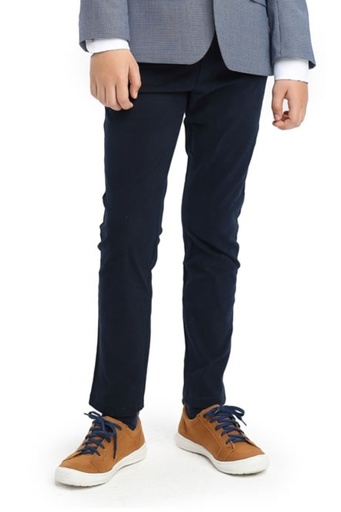 Chino - Boys Navy Slim Fit Trousers