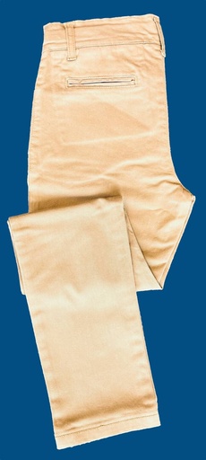 Chino - Boys Beige Slim Fit Trousers (158 - 170)